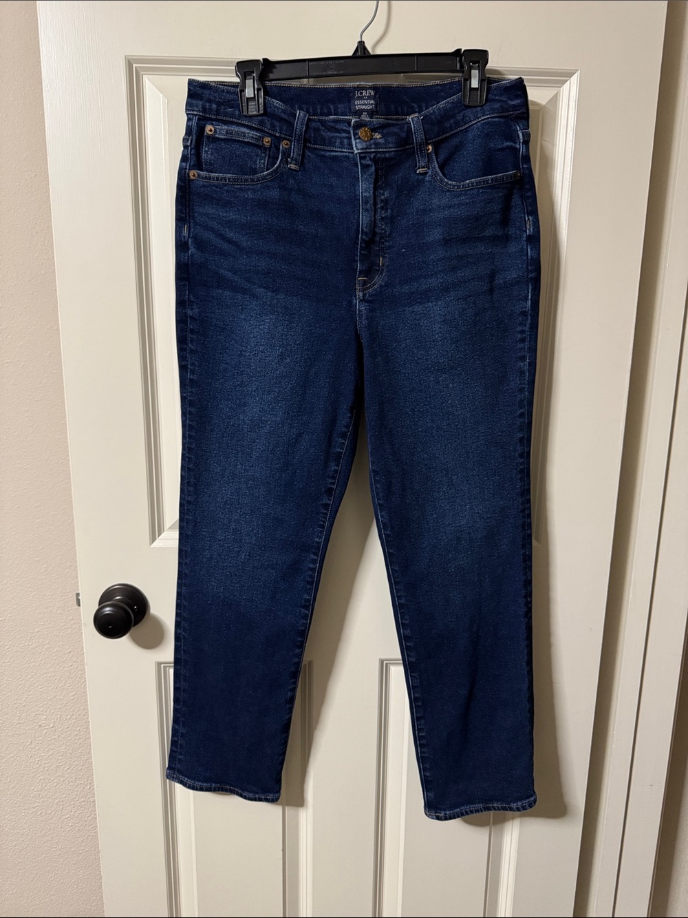 J. Crew Essential Straight Dark Indigo Women’s Jeans